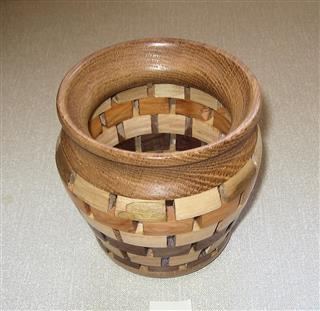 Another segmented vase by Bernard